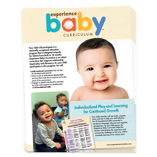 Experience Baby Curriculum Family Flyers – Experience Early Learning
